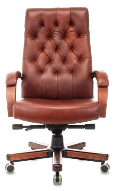 Кресло руководителя Бюрократ Бюрократ T-9928WALNUT/CHOK