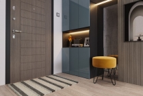 Пуф SILVA Берг Модель 050 Ультра мустард