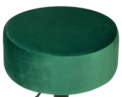 Пуф DOBRIN DOBRIN DANNY BLACK зеленый велюр MJ9-88