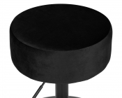 Пуф DOBRIN DOBRIN DANNY BLACK черный велюр MJ9-101