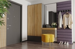 Пуф SILVA Кантри Ультра Мустард