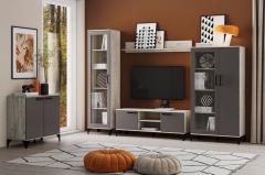 Полка SILVA Марсель НМ 013.72 Дуб Крафт серый