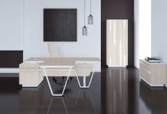 Стол для заседаний Skyland Line СФ-571734.1 Дуб светлый Белый