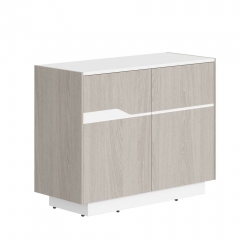 Комод с распашными дверями Skyland Line СФ-572101 Дуб серый Белый