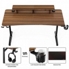 Стол для компьютера для геймеров EUREKA GIP 60, Walnut Eureka EUREKA GIP 60 Walnut