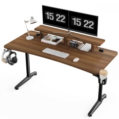 Стол для компьютера для геймеров EUREKA GIP 60, Walnut Eureka EUREKA GIP 60 Walnut