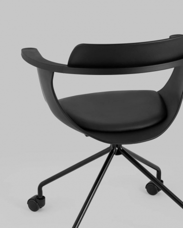 Кресло офисное Stool Group Doulton Черный