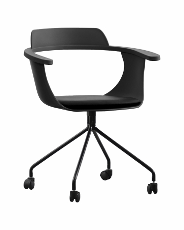 Кресло офисное Stool Group Doulton Черный