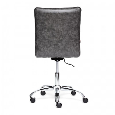 Кресло Tetchair ZERO кож/зам, серый, 2 TONE
