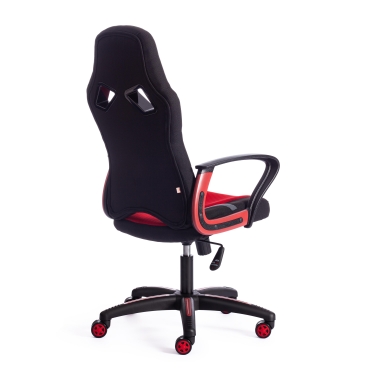 Кресло Tetchair RUNNER ткань, черный/красный, 2603/ 08/ 12