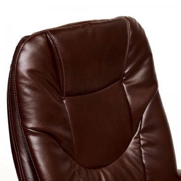 Кресло Tetchair SOFTY LUX кож/зам, коричневый, 2 TONE