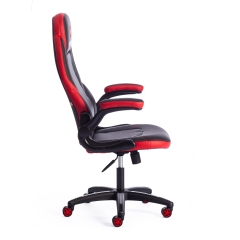 Кресло Tetchair BAZUKA кож/зам, черный/красный, 36-6/36-6/06/36-161