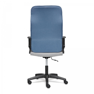 Кресло Tetchair WOKER ткань, синий/серый, С24/ С27