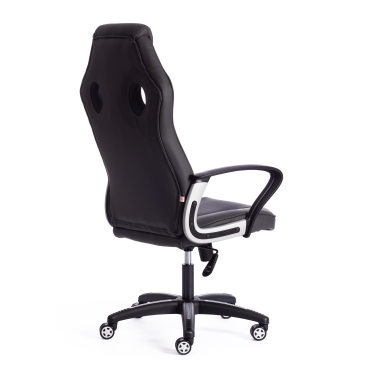 Кресло Tetchair RACER кож/зам/ткань, металлик/серый, 36/12