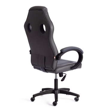 Кресло Tetchair RACER GT new кож/зам/ткань, металлик/серый, 36/12