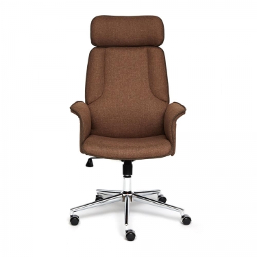 Кресло Tetchair CHARM ткань, коричневый/коричневый , F25/ЗМ7-147