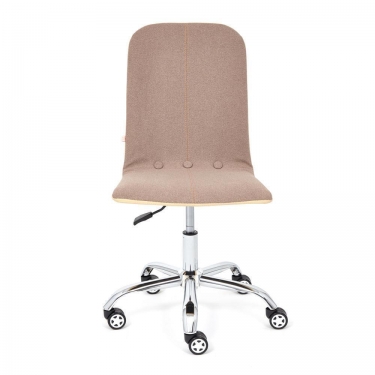 Кресло Tetchair RIO экошерсть/кож/зам, коричневый/бежевый, 1811-5/36-34