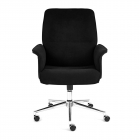 Кресло Tetchair YORK флок , черный, 35