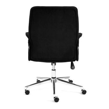 Кресло Tetchair YORK флок , черный, 35