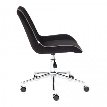 Кресло Tetchair STYLE флок , черный, 35