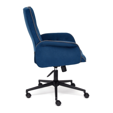 Кресло Tetchair MADRID флок , синий, 32