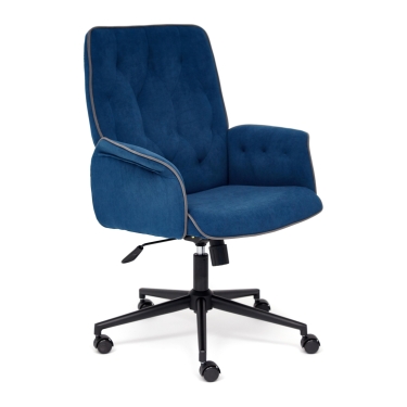 Кресло Tetchair MADRID флок , синий, 32