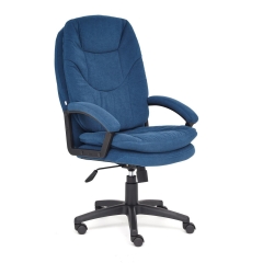 Кресло Tetchair COMFORT LT флок , синий, 32