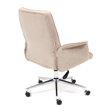 Кресло Tetchair YORK флок , бежевый, 7