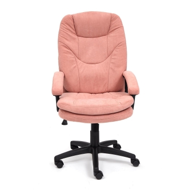 Кресло Tetchair COMFORT LT флок , розовый, 137