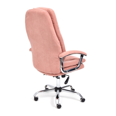 Кресло Tetchair SOFTY LUX флок , розовый, 137