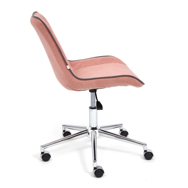 Кресло Tetchair STYLE флок , розовый, 137