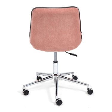 Кресло Tetchair STYLE флок , розовый, 137