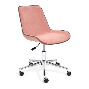 Кресло Tetchair STYLE флок , розовый, 137