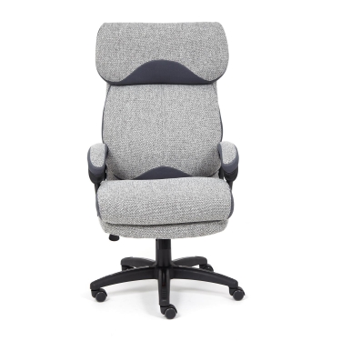 Кресло Tetchair DUKE ткань, серый/серый, MJ190-21/TW-12