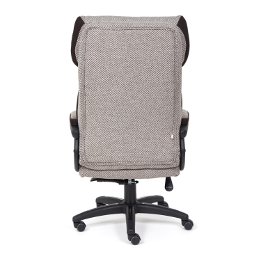 Кресло Tetchair DUKE ткань, норка/коричневый, MJ190-6/TW-24