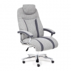 Кресло Tetchair TRUST ткань, серый/серый, MJ190-21/TW-12