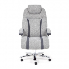 Кресло Tetchair TRUST ткань, серый/серый, MJ190-21/TW-12