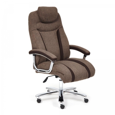 Кресло Tetchair TRUST ткань, коричневый/коричневый , MJ190-7/TW-24