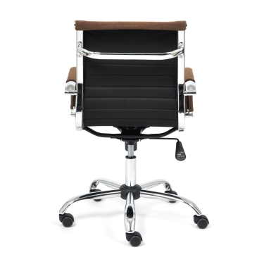 Кресло Tetchair URBAN-LOW флок , коричневый, 6