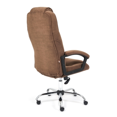 Кресло Tetchair BERGAMO хром флок , коричневый, 6