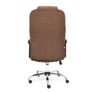 Кресло Tetchair BERGAMO хром флок , коричневый, 6