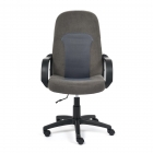 Кресло Tetchair PARMA флок/ткань, серый, 29/TW-12