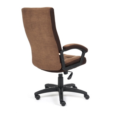 Кресло Tetchair TRENDY флок/ткань, коричневый, 6/TW-24