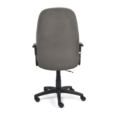 Кресло Tetchair LEADER флок , серый, 29