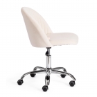 Кресло Tetchair MELODY флок , молочный, 4