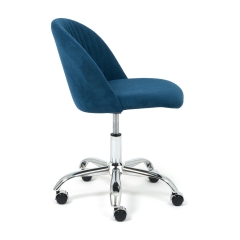 Кресло Tetchair MELODY флок , синий, 32