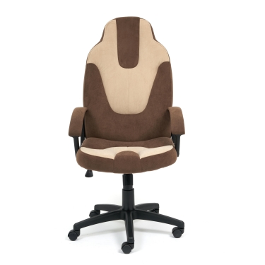 Кресло Tetchair NEO 3 флок , коричневый/бежевый, 6/7