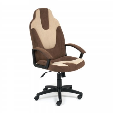 Кресло Tetchair NEO 3 флок , коричневый/бежевый, 6/7