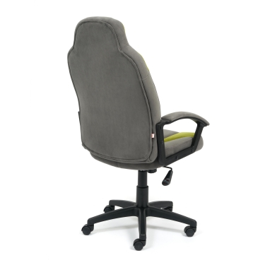 Кресло Tetchair NEO 3 флок , серый/олива, 29/23