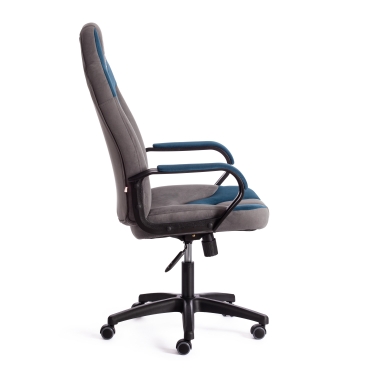 Кресло Tetchair NEO 3 флок , серый/синий, 29/32